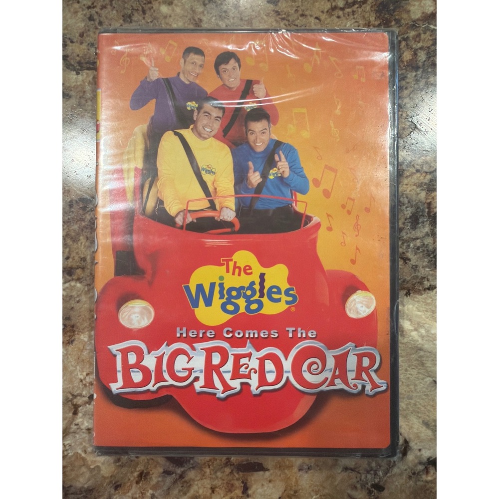 The Wiggles Here Comes The Big Red Car DVD 2005 HIT Entertainment New Sealed